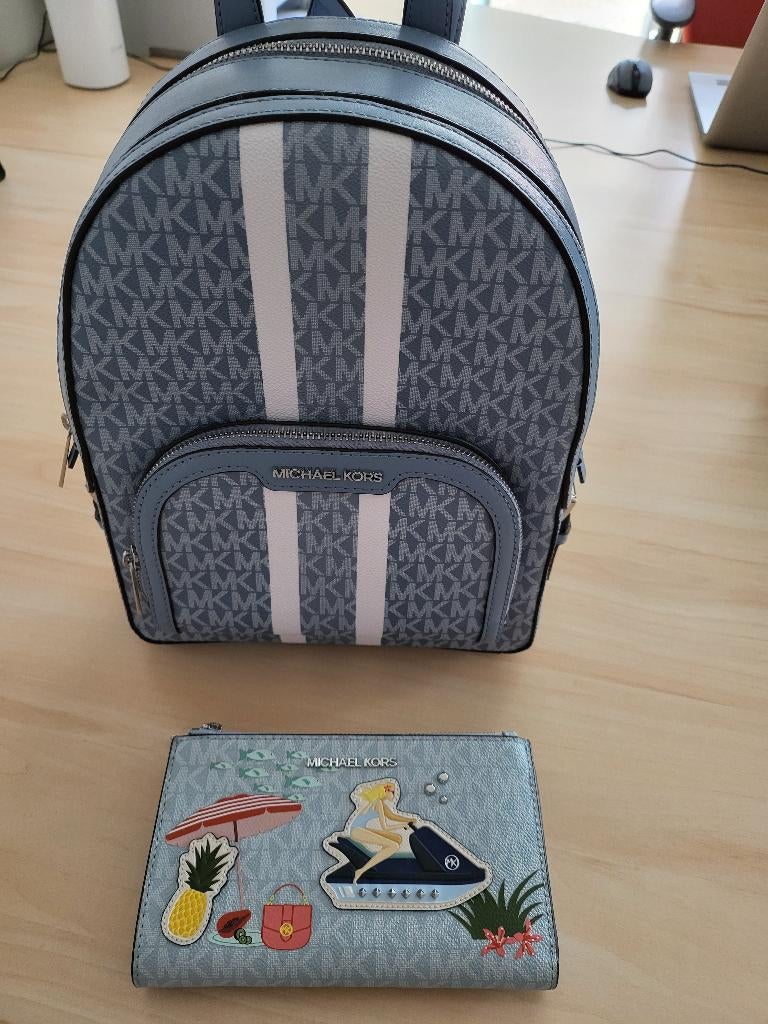 MICHAEL KORS JAYCEE Rugzak voor dames NIEUW!, Overige merken, Minder dan 30 cm, Nieuw, Ophalen of Verzenden