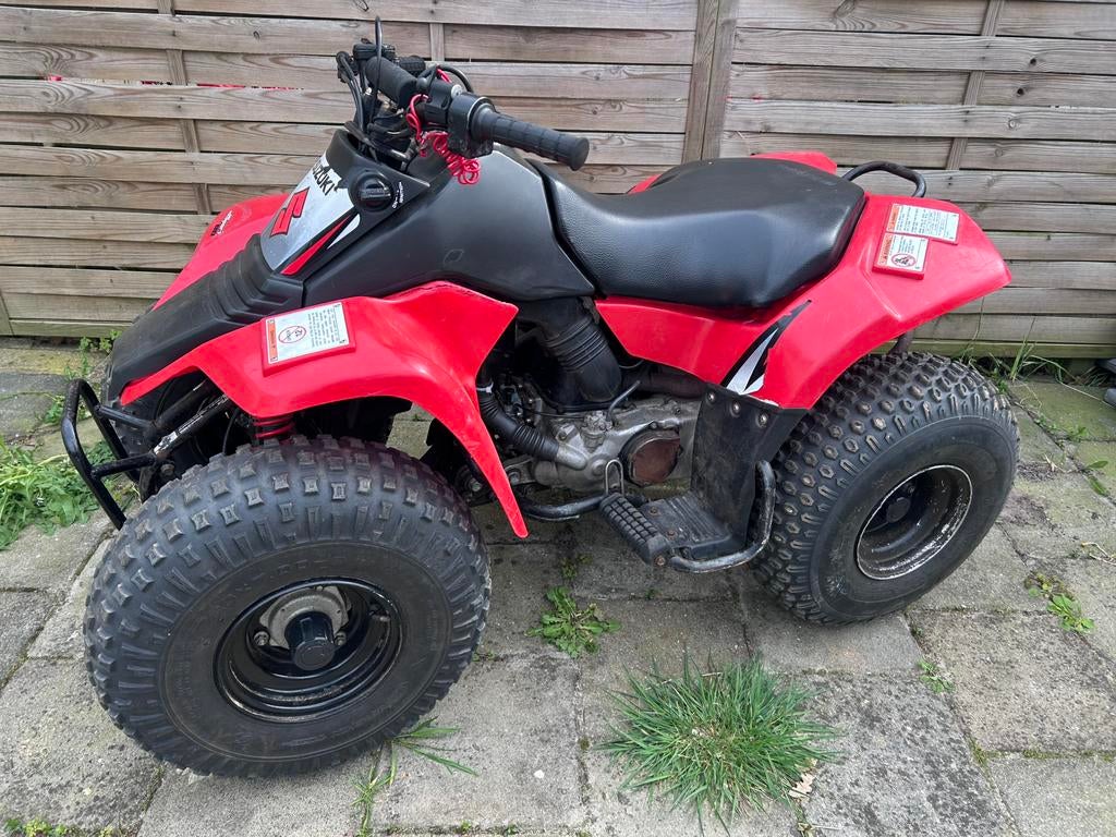 Suzuki lt 80 quad tekoop/ruil ktm sx 50, Ophalen