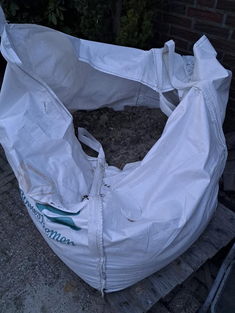 1/4 big bag opvulzand, Tuin en Terras, Ophalen