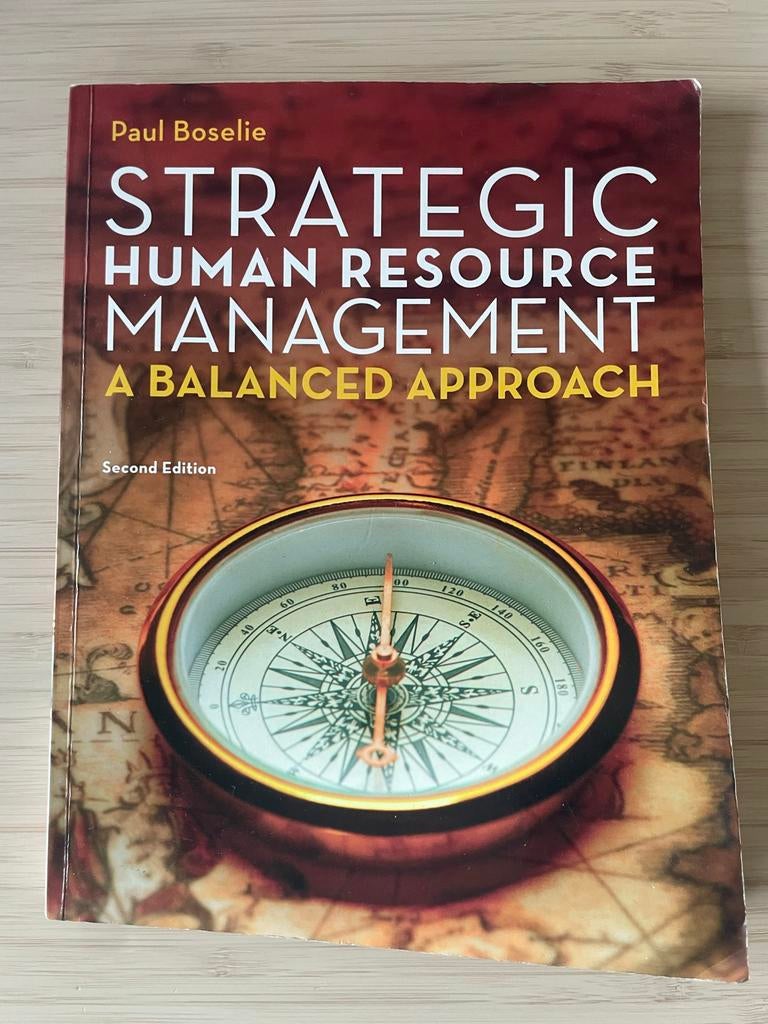 Strategic Human Resource Management - Paul Boselie, Boeken, Ophalen of Verzenden, Zo goed als nieuw, Personeel en Organisatie