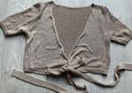 beige/goudkleurige vest / bolero maat XL, Ophalen of Verzenden, Zo goed als nieuw, Maat 46/48 (XL) of groter, Beige