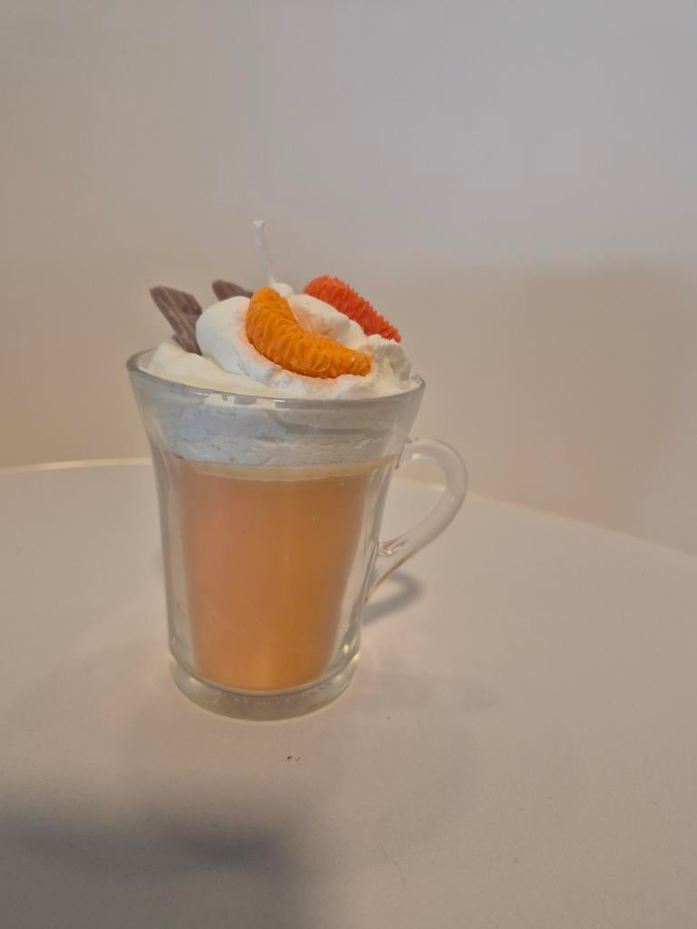 Milkshake geurkaars orange, Overige materialen, Overige kleuren, Nieuw, Ophalen of Verzenden