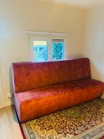 Eetkamerbank roestkleur – 230 cm – luxe velvet look – Haco, Ophalen, Gebruikt, Overige kleuren, Eetkamerbank roestkleur – hotel chique / Mama Kelly vibe