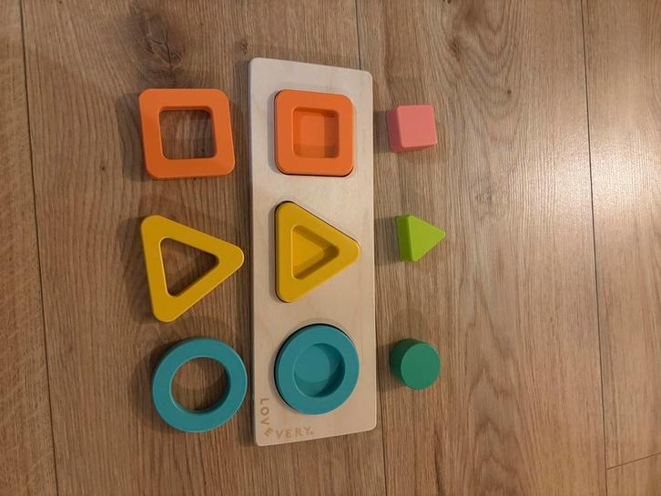 Lovevery vormenstoof, Kinderen en Baby's, Speelgoed | Educatief en Creatief, Nieuw, Ontdekken, Ophalen of Verzenden