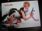 kaart Jane Fonda in ''Barbarella, Ophalen of Verzenden, 1960 tot 1980, Ongelopen, Sterren en Beroemdheden