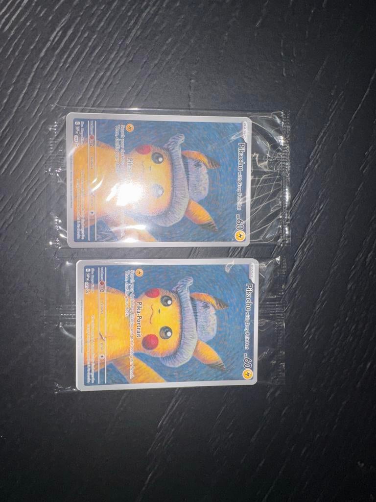 2x Pikachu van Gogh Kaart Sealed - Pokémon TCG, Hobby en Vrije tijd, Verzamelkaartspellen | Pokémon, Ophalen of Verzenden, Nieuw