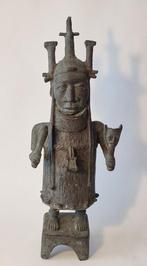 Bronzen Benin-beeld, Antiek en Kunst, Ophalen of Verzenden