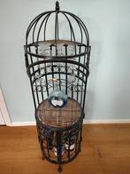 Drankenrek met carrousel en wijnglazenhouder, Ophalen of Verzenden, Gebruikt