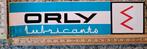 Vintage sticker Orly lubricants smeermiddelen logo merk, Ophalen of Verzenden, Zo goed als nieuw
