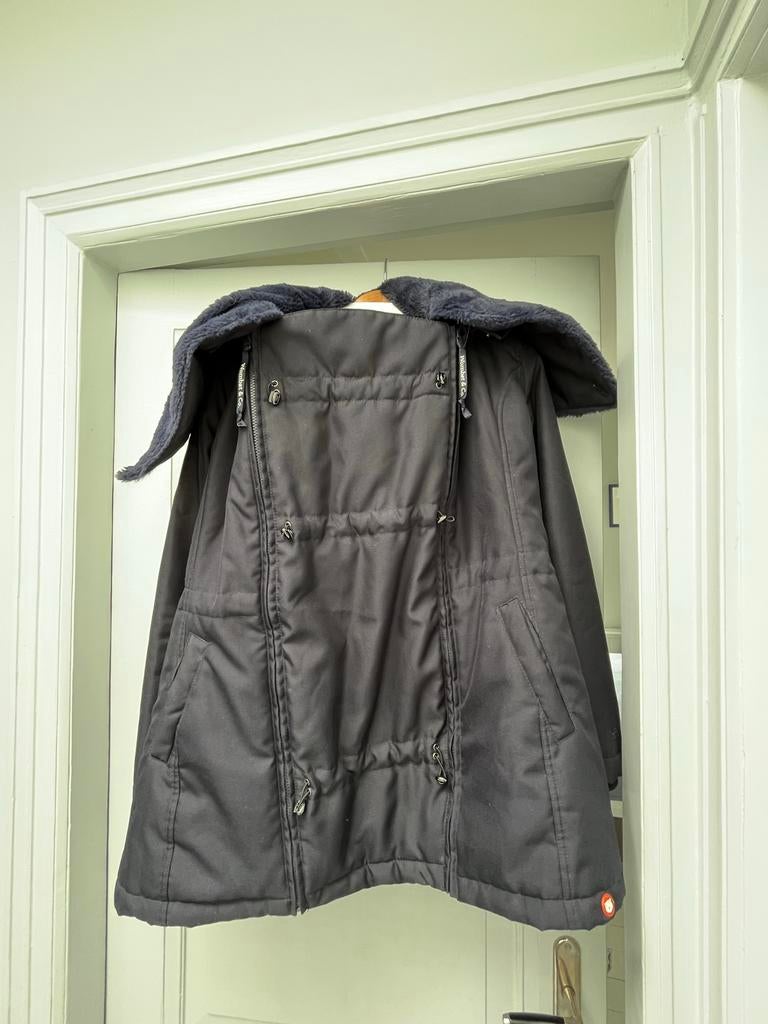 Zwarte zwangerschapsjas Wombat & Co., Overige typen, Blauw, Ophalen of Verzenden, Maat 36 (S)