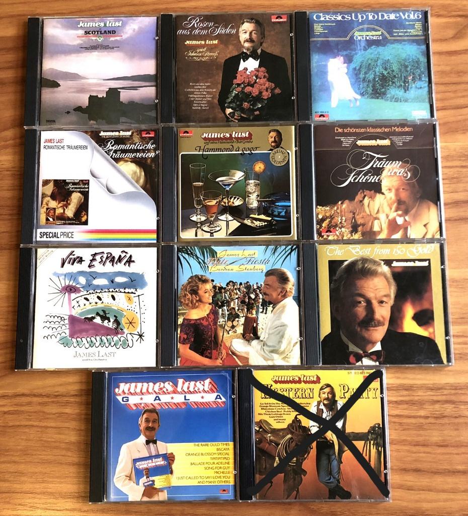 10 Verschillende James Last cd's - 5 euro per stuk, Verzenden, Zo goed als nieuw