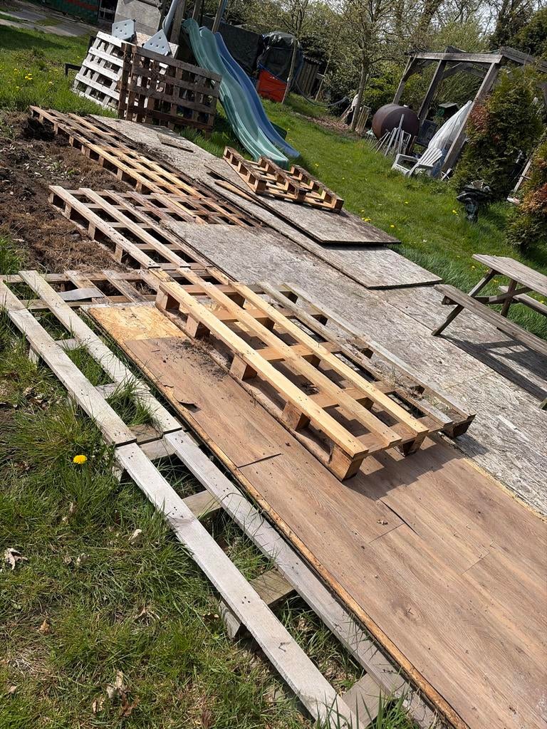 Houten planken en pallets, Gebruikt, 25 tot 50 mm, Ophalen of Verzenden, Plank