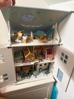 Little Dutch Houten Poppenhuis met Meubels en Caravan, Ophalen of Verzenden, Gebruikt, Jongen of Meisje