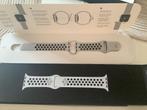 Apple horloge armband platinum black Nike sport band 40mm, Ophalen of Verzenden, Zo goed als nieuw, Overige kleuren, Overige materialen