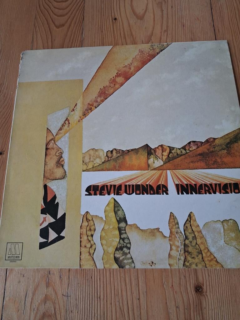 Stevie Wonder - Innervisions LP (1973), Cd's en Dvd's, Ophalen of Verzenden, Gebruikt, 12 inch