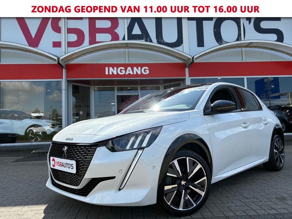 Peugeot 208 1.2 PURETECH AUT. GT-LINE NAVI CAMERA CARPLAY AI, Automaat, Gebruikt, Huisgarantie, 1199 cc