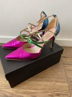 Lodi prachtige hakken pumps heels roze blauw goud groen 39, Ophalen, Zo goed als nieuw, Overige kleuren