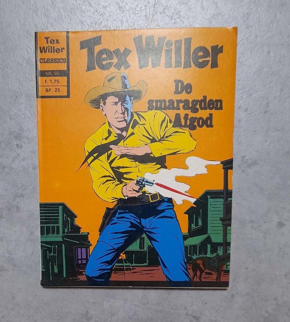 Tex Willer De smaragden Afgod Nr. 56, Boeken, Stripboeken, Eén stripboek, Ophalen of Verzenden, Gelezen, Tex willer