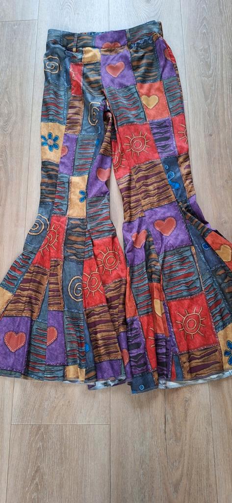 Flower Power Broek Dames mt XS, Kleding | Dames, Broeken en Pantalons, Nieuw, Maat 34 (XS) of kleiner, Overige kleuren, Lang, Ophalen of Verzenden