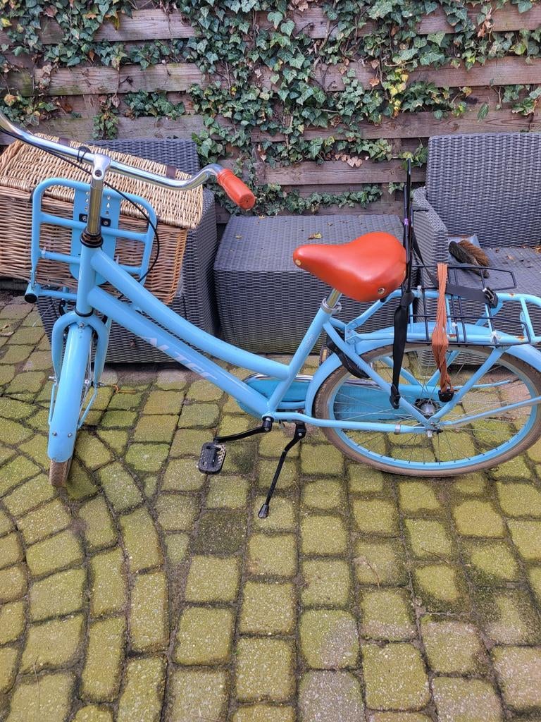 26 inch blauwe fiets, Altec, Gebruikt, Handrem, Ophalen