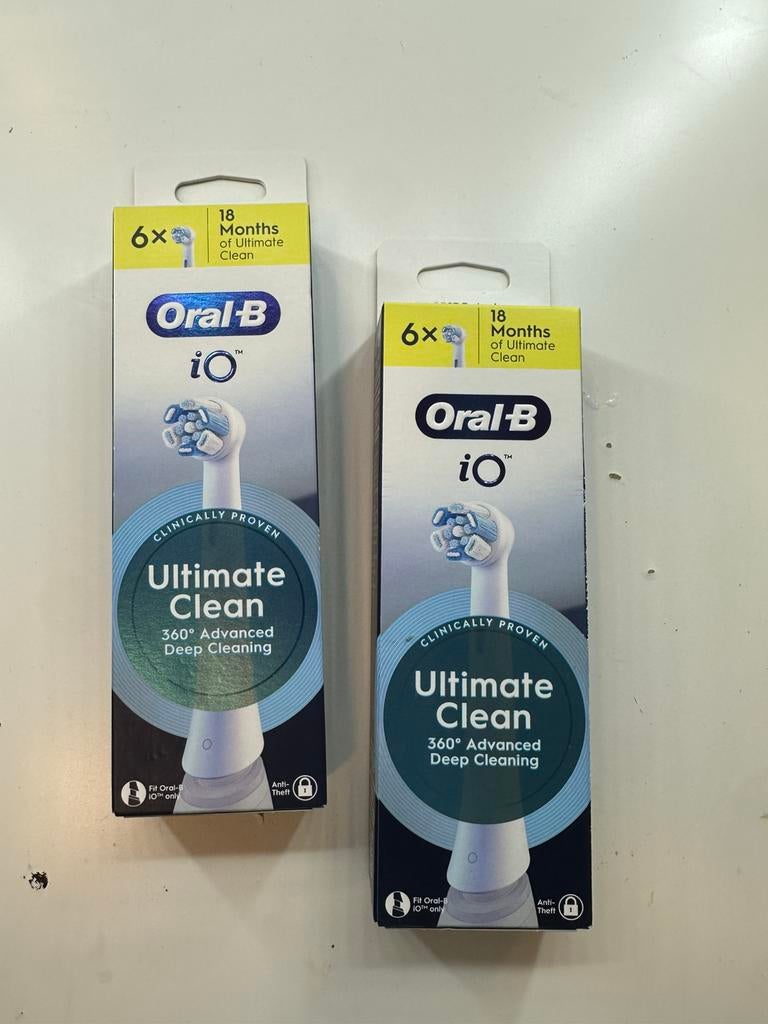 Oral-b iO opzetborstels 6 stuks per doosje, Sieraden, Tassen en Uiterlijk, Uiterlijk | Mondverzorging, Ophalen, Zo goed als nieuw