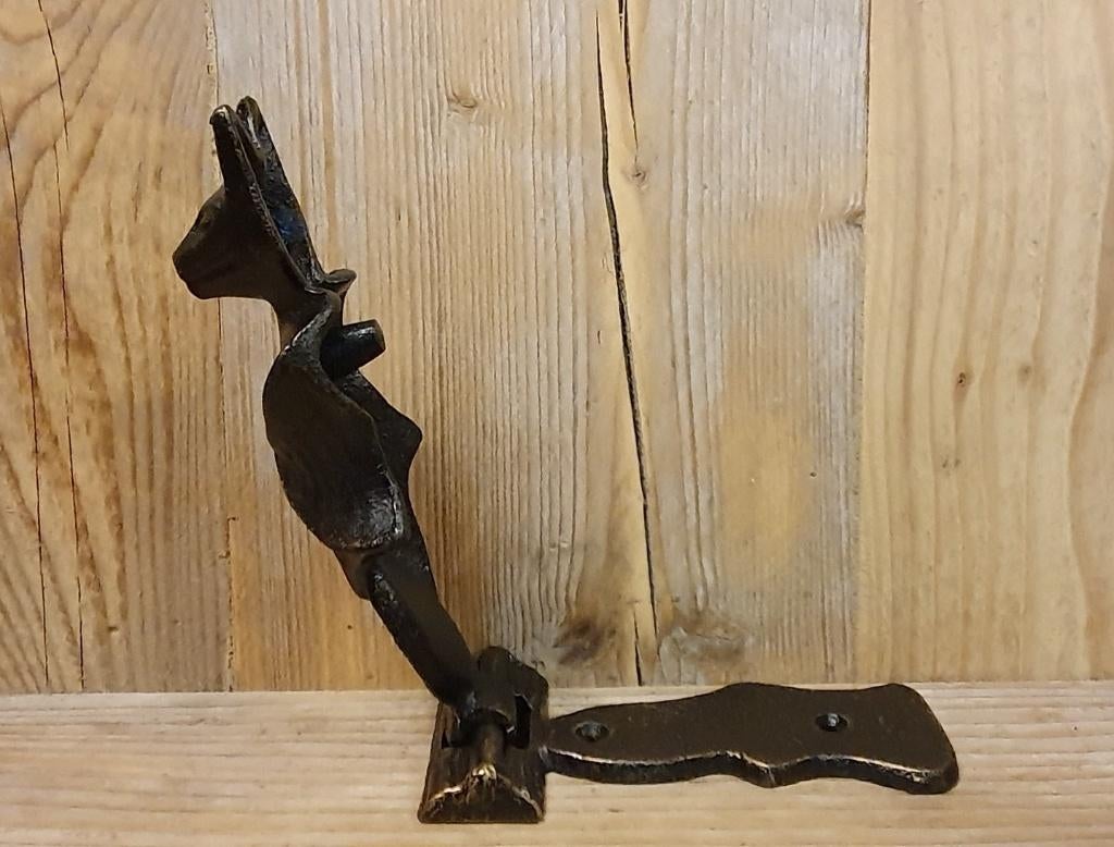 DEURKLOPPER VLEERMUIS / gietijzer, Huis en tuin decoratie Marie, Nieuw, Info@huisentuindecoratiemarie.nl, Peize