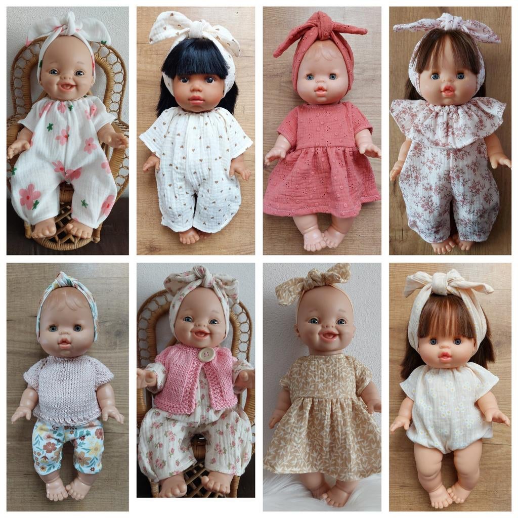 Betaalbare kledingsetjes voor o.a Paola Reina Minikane,Gordi, Ophalen of Verzenden, Nieuw, Babypop