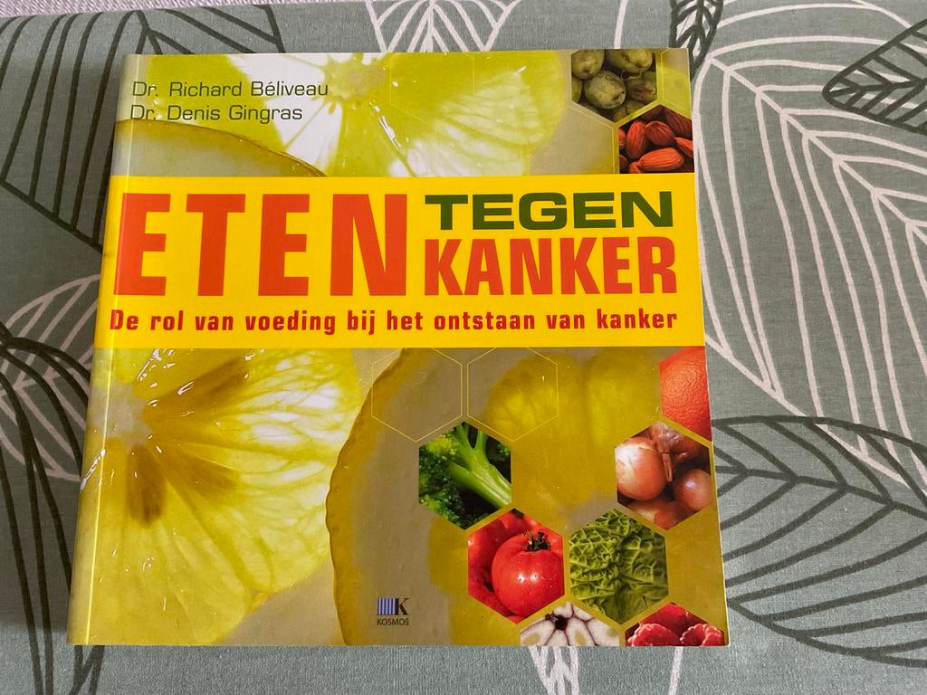 R. Béliveau - Eten tegen kanker en kookboek, Boeken, Gezondheid, Dieet en Voeding, Ophalen of Verzenden, Zo goed als nieuw, R. Béliveau; D. Gingras
