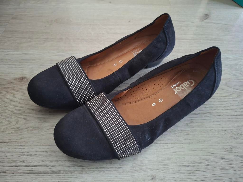 Gabor ballerina zwart maat 39, Ophalen of Verzenden, Zo goed als nieuw, Zwart