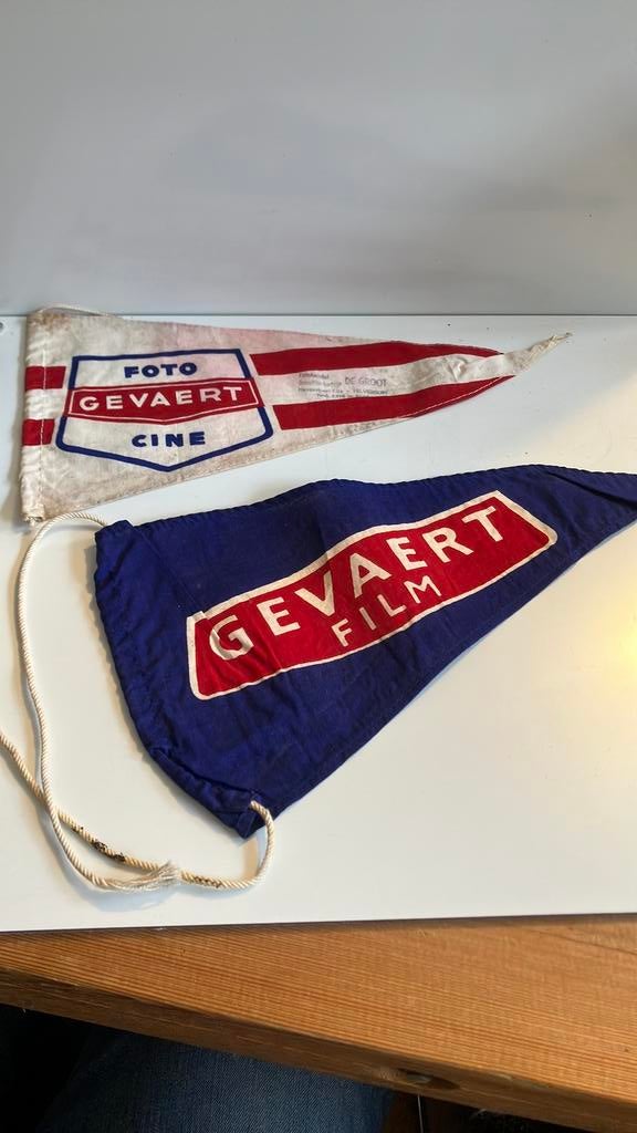 Reklame vlag fietsvlaggetje gevaert film, Ophalen of Verzenden