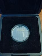 1 Gulden zilver 2001 in capsule - "Laatse gulden", Postzegels en Munten, Munten | Nederland, Ophalen of Verzenden, Koningin Beatrix