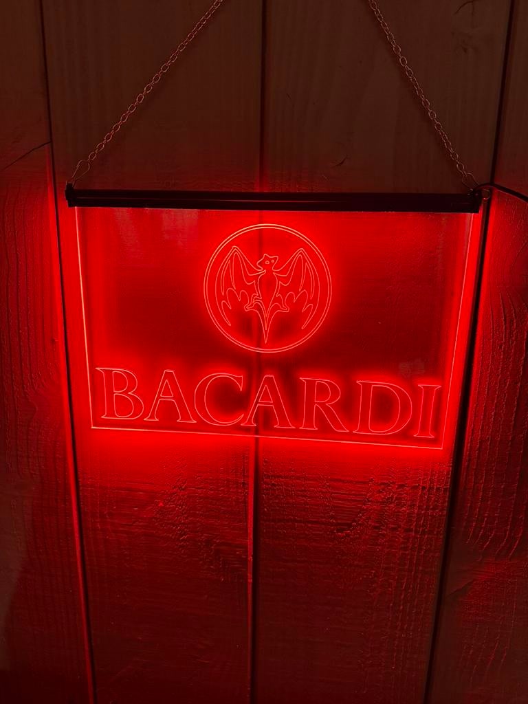 Bacardi Led bord RGB, Ophalen of Verzenden, Nieuw, Lichtbak of (neon) lamp