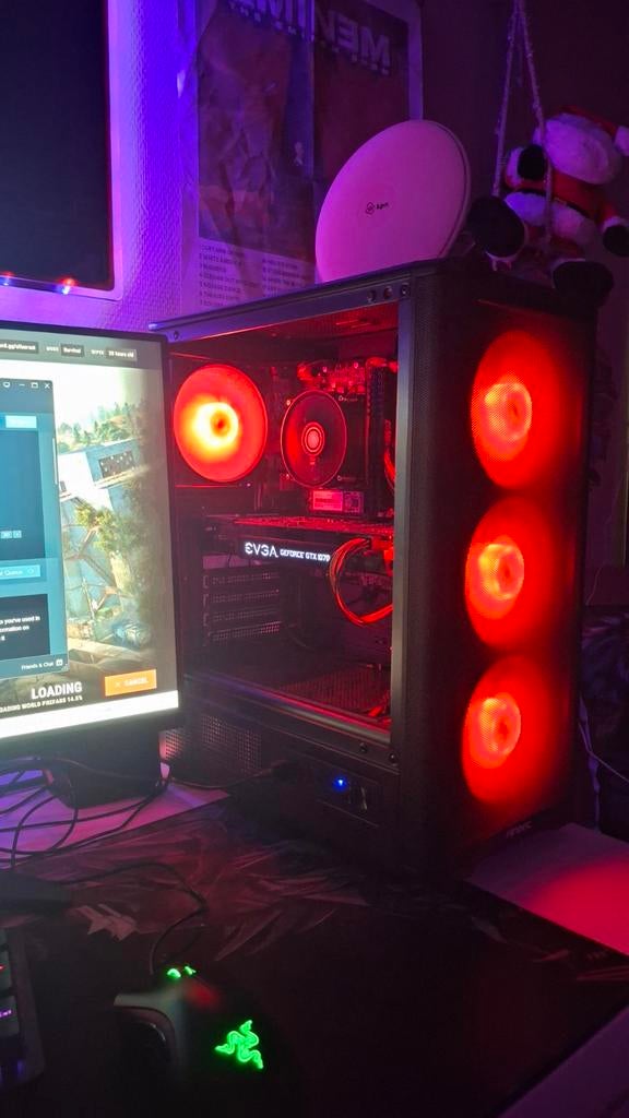 Gaming pc, Computers en Software, Desktop Pc's, Ophalen, Zo goed als nieuw, Gaming, HDD