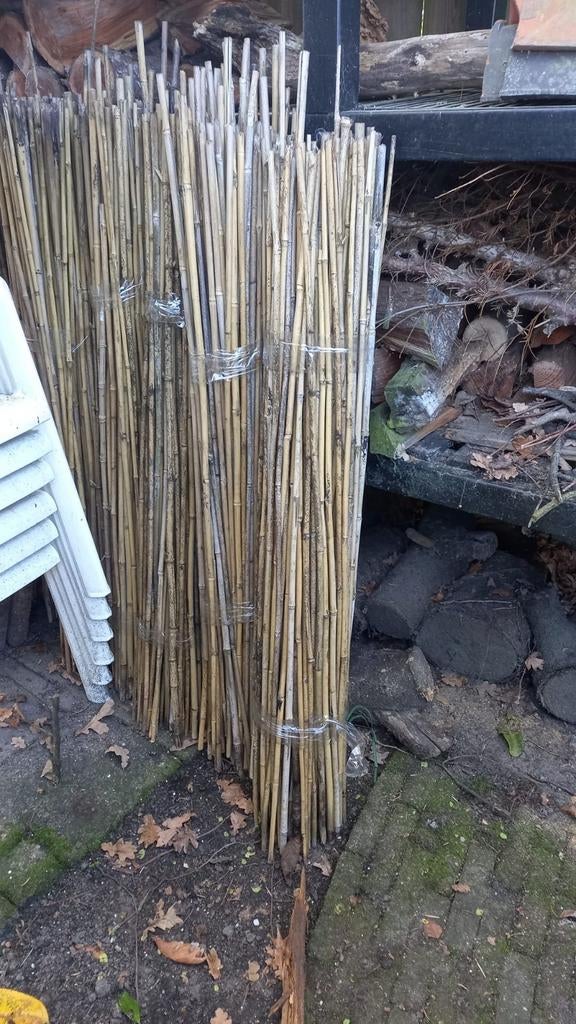 Bamboestokken 120 cm, Ophalen, Hout