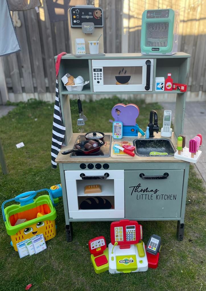 Speelgoed (winkel) Ikea keuken met toebehoren, Ophalen, Gebruikt