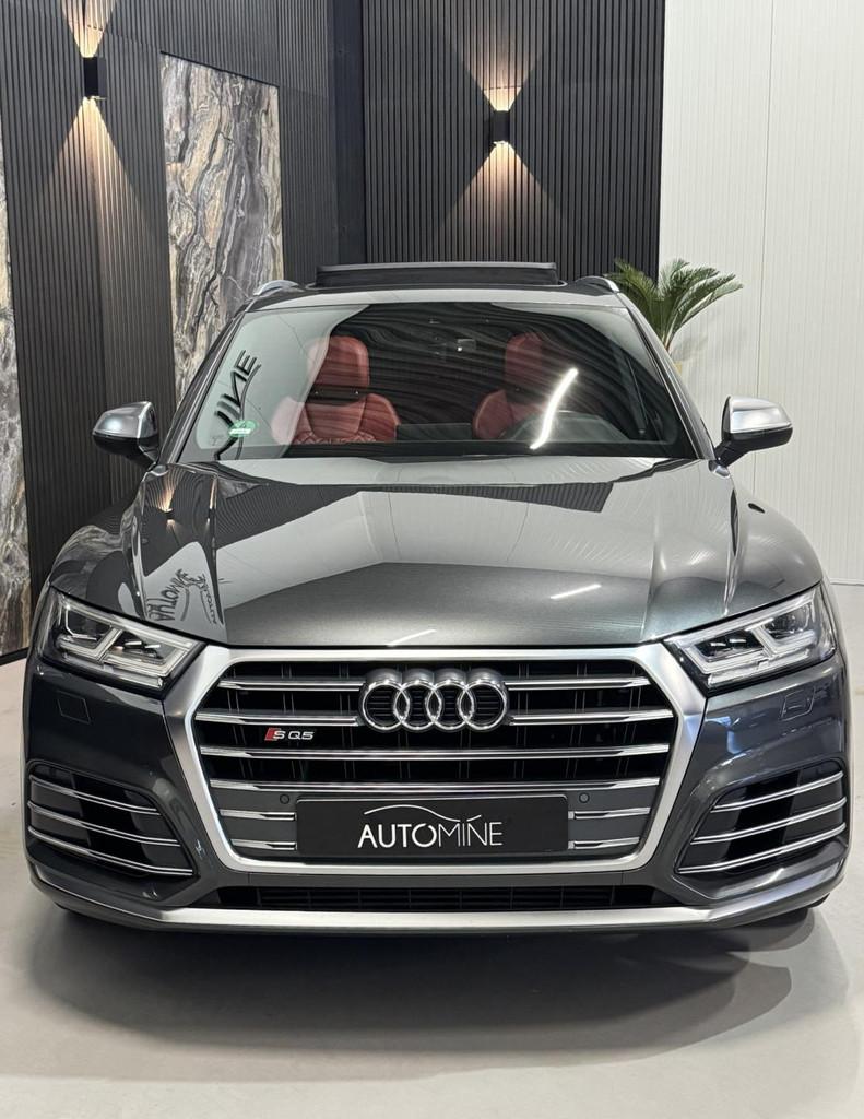Audi SQ5 3.0 TFSI V6 Quattro|PANO|SFEER|KEYLESS|VIRTUAL|CARB, Auto's, Audi, Automaat, Gebruikt, Euro 6, Startonderbreker