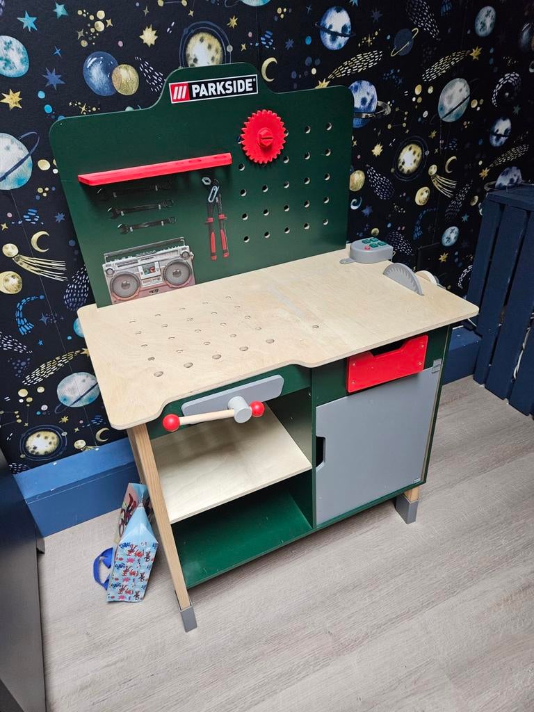 Kinder werkbank Parkside, Ophalen, Jongen of Meisje