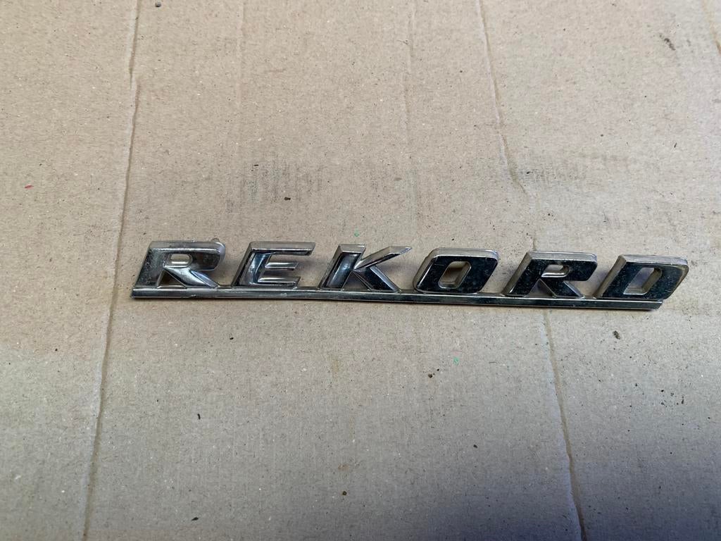 Opel Rekord embleem, Auto diversen, Ophalen of Verzenden