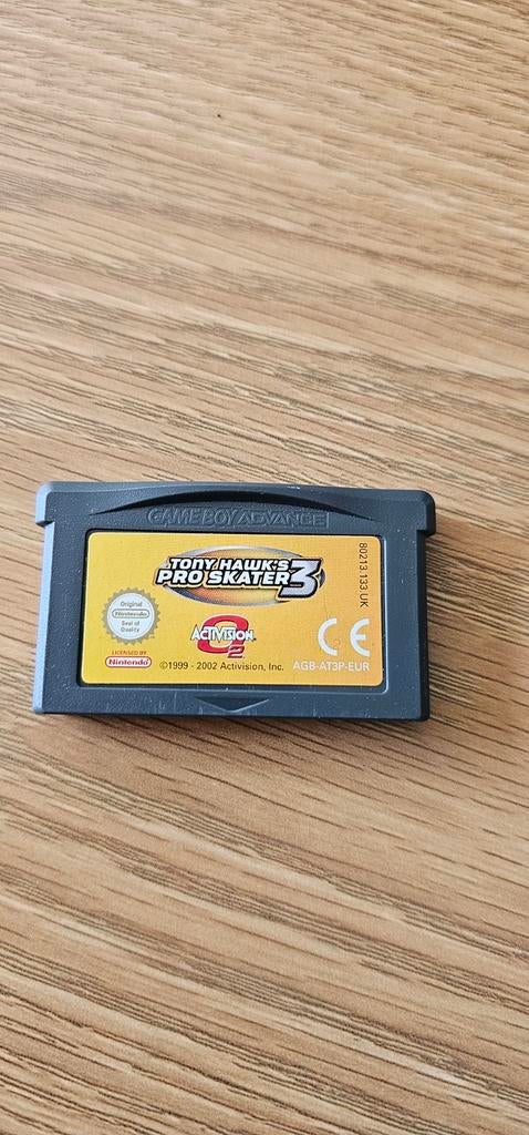 Tony hawk pro skater 3 GBA, 1 speler, Ophalen of Verzenden, Zo goed als nieuw, Vanaf 3 jaar
