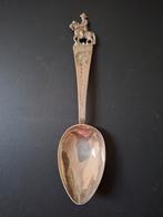 Bewerkte zilveren sierlepel ruiter te paard 37 gram gekeurd, Antiek en Kunst, Ophalen of Verzenden