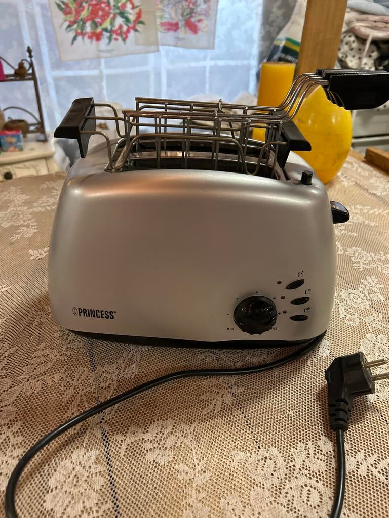 Princess zilveren broodrooster, Huis en Inrichting, Keuken | Keukenbenodigdheden, Gebruikt, Ophalen of Verzenden