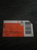 Nederland - Liechtenstein voetbal ticket 03-09-2004, Ophalen of Verzenden, Overige binnenlandse clubs, Overige typen