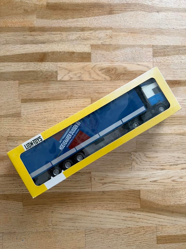 Nieuw in doos - lion toys, Hobby en Vrije tijd, Modelauto's | 1:50, Ophalen, Zo goed als nieuw, Bus of Vrachtwagen, Lion Toys