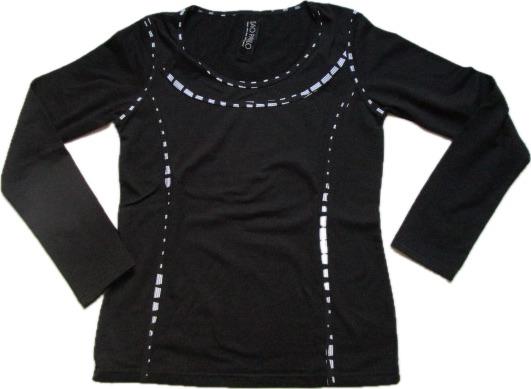 Shirt Sao Paulo, Maat 38/40 (M), Verzenden, Zwart, Nieuw