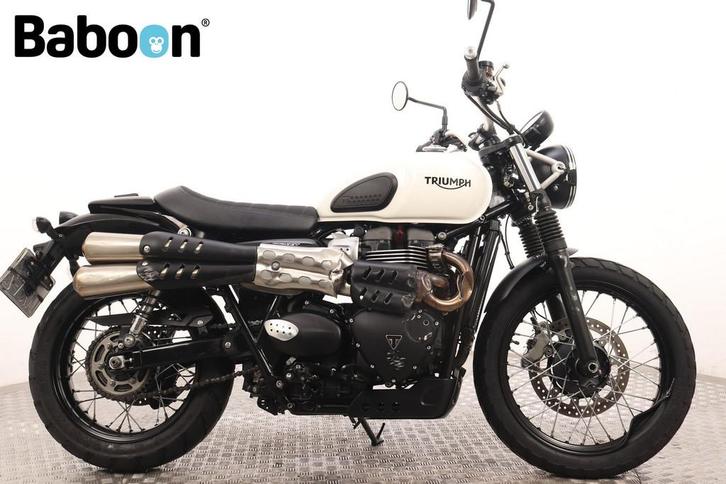 Triumph Street Scrambler (bj 2020), Motoren, Motoren | Schademotoren, Toermotor, Triumph, meer dan 35 kW, ABS