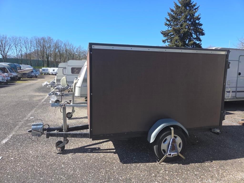 Gesloten aanhanger en verkoopwagen, Auto diversen, Aanhangers en Bagagewagens, Ophalen, Gebruikt