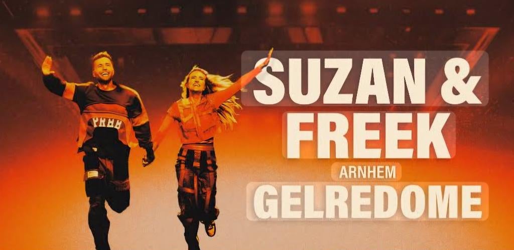 1 Ticket Suzan & Freek 15 mei Gelredome staanplaats, Eén persoon, Mei, Overige typen