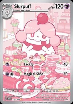 SLURPUFF 236/217 - ASCENDED HEROES, Ophalen of Verzenden, Nieuw, Losse kaart, Foil