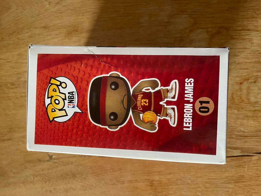 Funko Pop! LeBron James NBA Cleveland Cavaliers #01, Ophalen of Verzenden, Nieuw