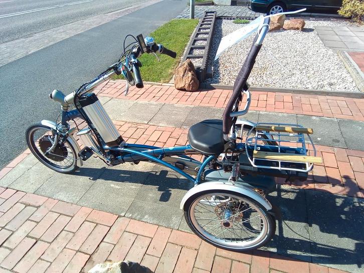 Van raam driewieler 500 w motor 1800,-, Fietsen en Brommers, Fietsen | Driewielfietsen, Zo goed als nieuw, Ophalen